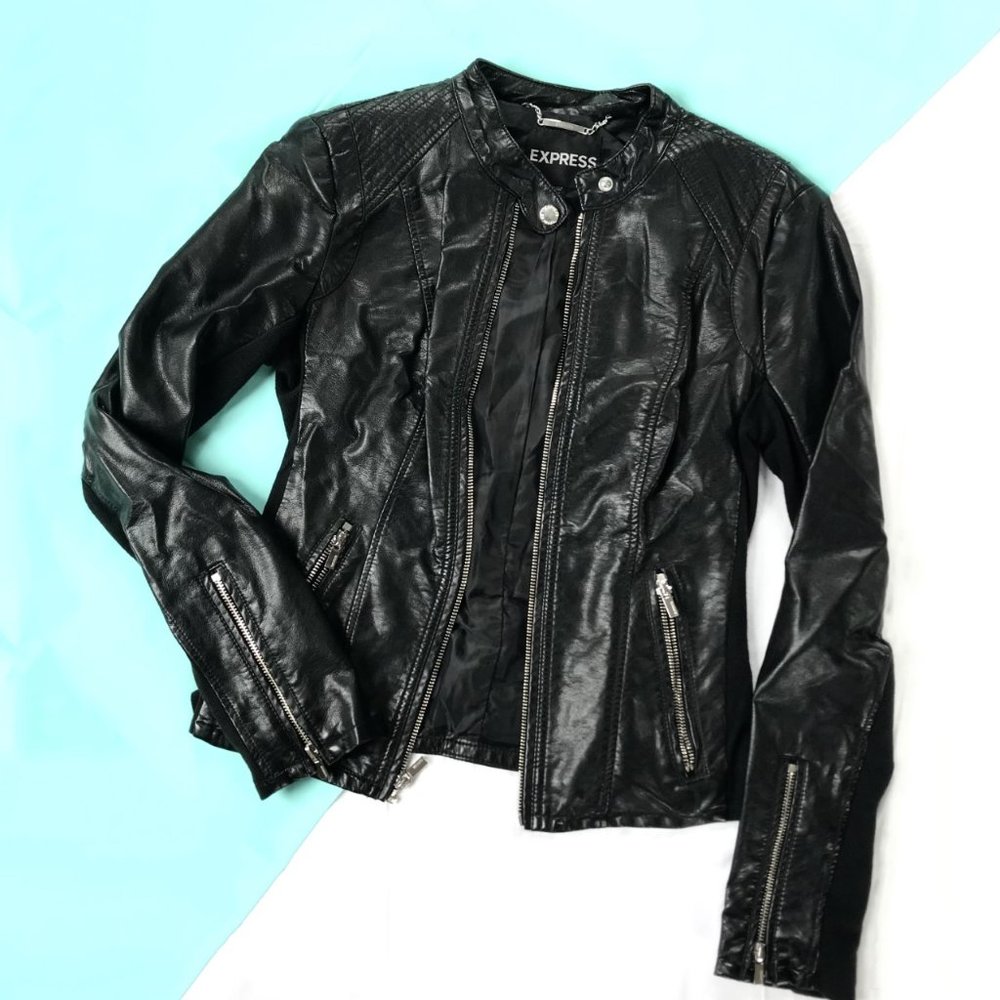 Express Faux Leather Jacket